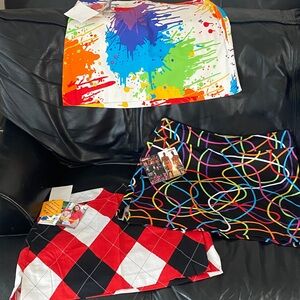 3 NWT Loudmouth Golf Skirts Collection